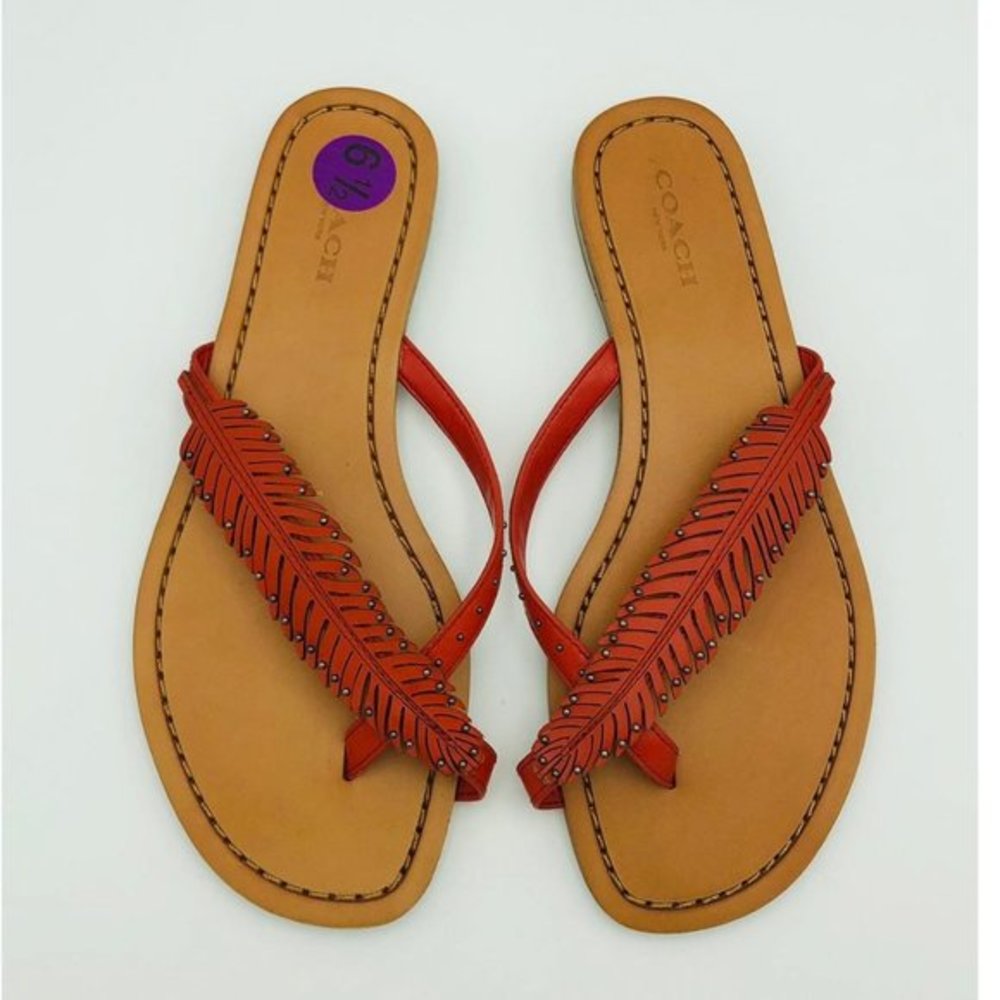 New Women's Coach Deni Sandals Sz 6.5